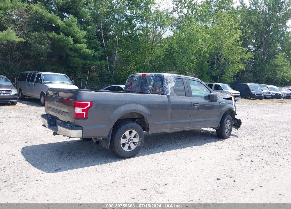 2018 FORD F-150 XL VIN: 1FTFX1E55JKD11719