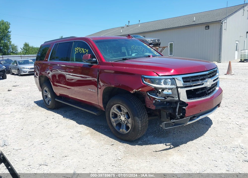 2017 CHEVROLET TAHOE LT VIN: 1GNSKBKC1HR395987