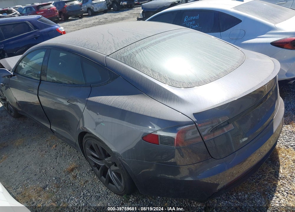 2021 TESLA MODEL S VIN: 5YJSA1E69MF433283