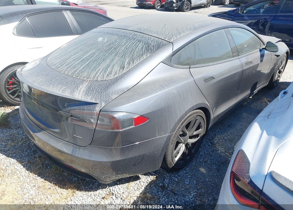 2021 TESLA MODEL S VIN: 5YJSA1E69MF433283