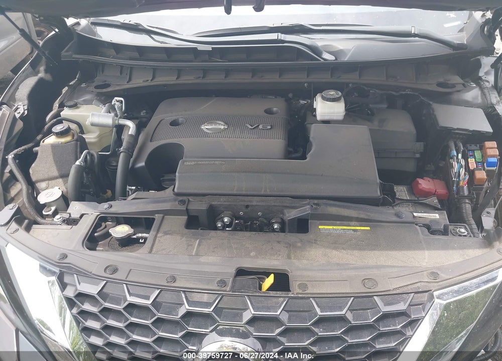2022 NISSAN MURANO SL FWD VIN: 5N1AZ2CJ9NC109262