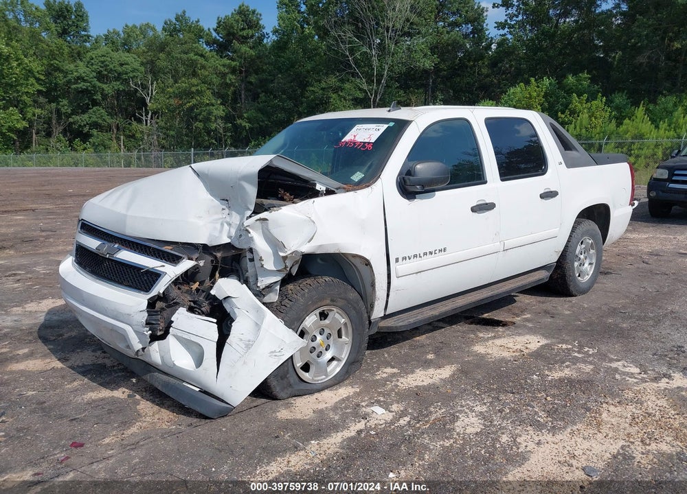 2009 CHEVROLET AVALANCHE 1500 LS VIN: 3GNEC12029G110726