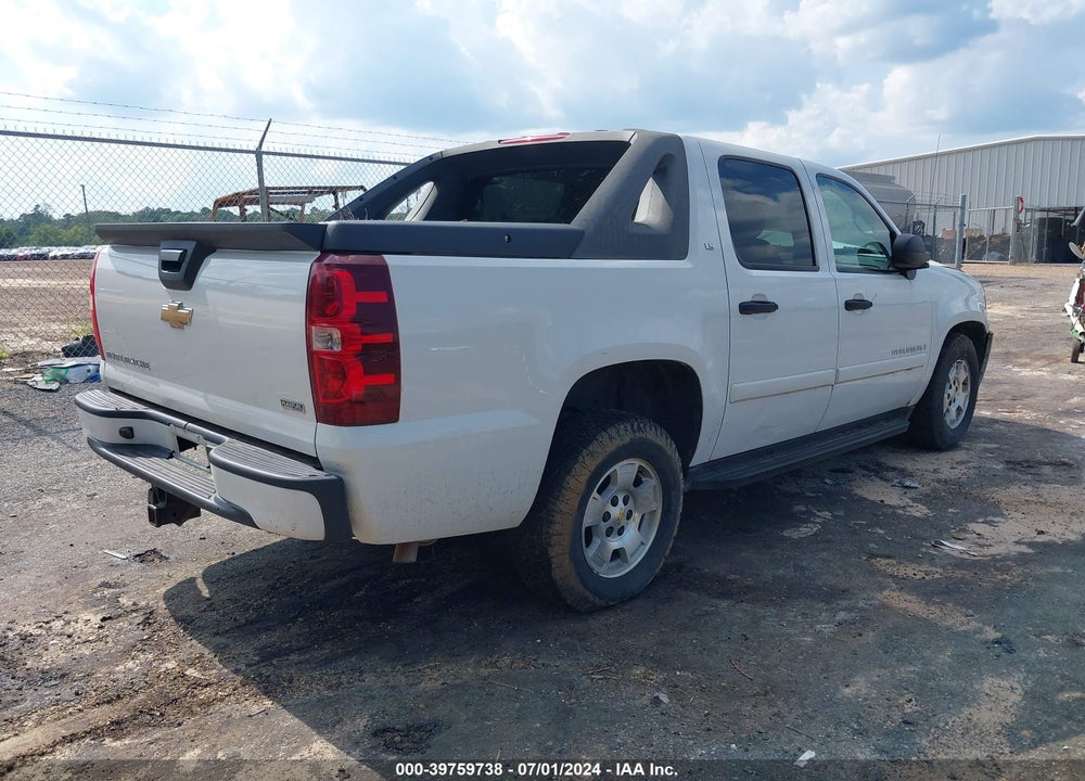2009 CHEVROLET AVALANCHE 1500 LS VIN: 3GNEC12029G110726