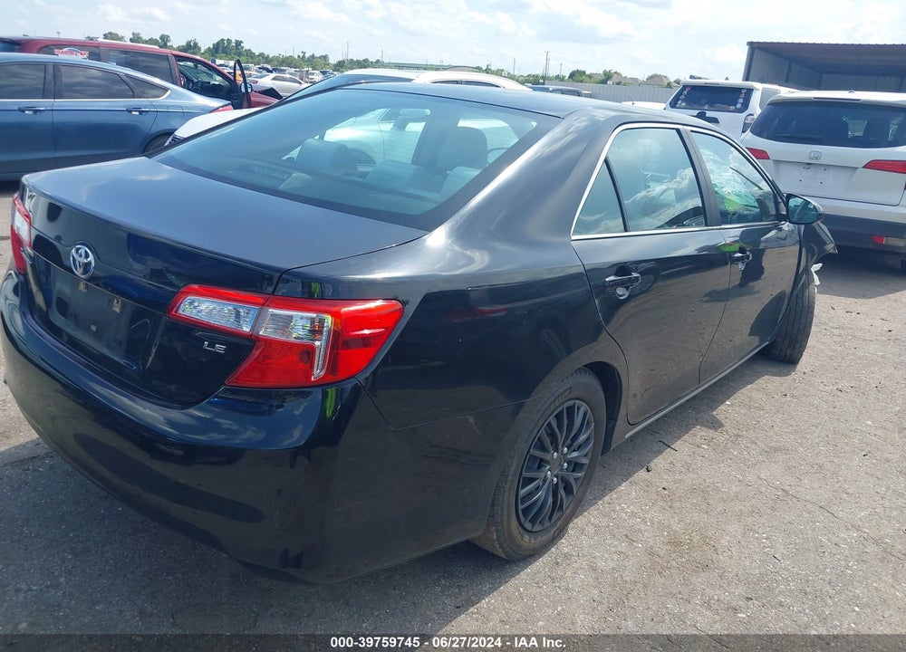 2014 TOYOTA CAMRY LE VIN: 4T4BF1FK0ER383297