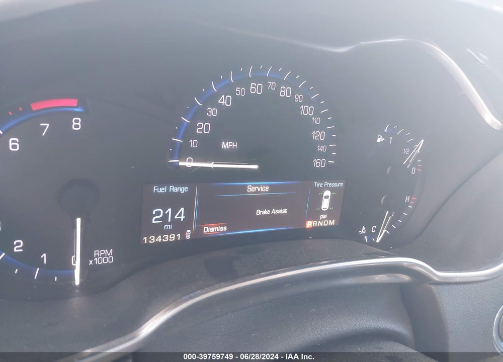 2015 CADILLAC SRX STANDARD VIN: 3GYFNAE30FS605331