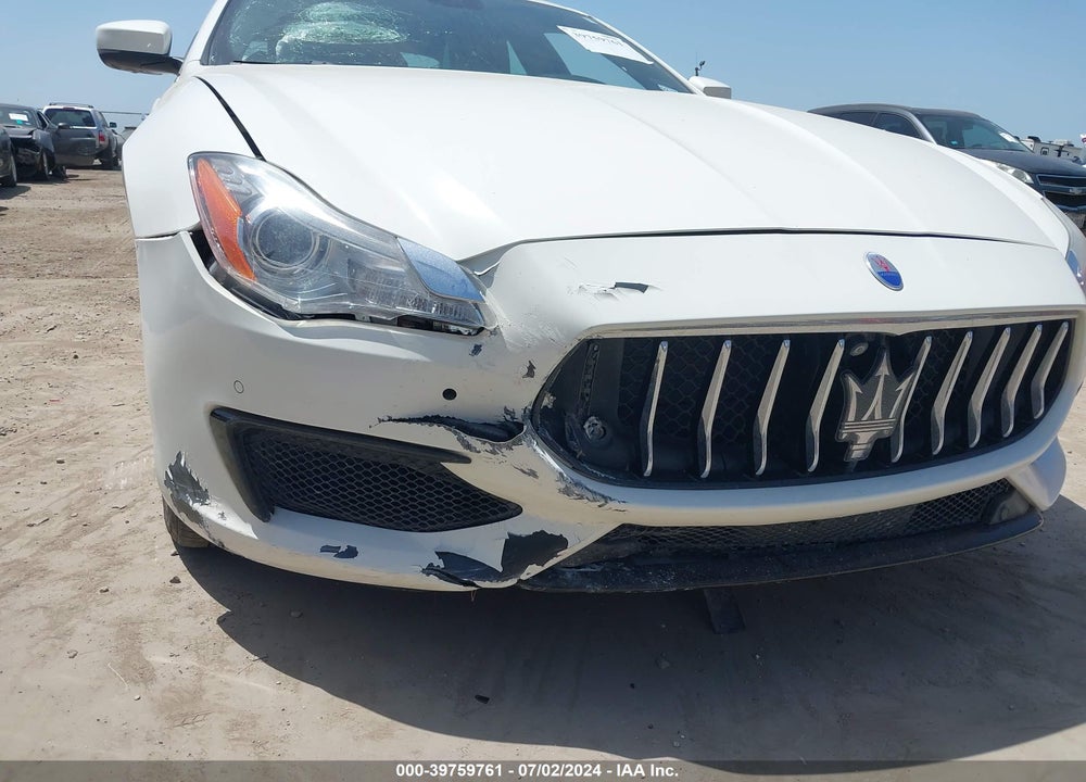2017 MASERATI QUATTROPORTE S Q4 GRANSPORT VIN: ZAM56RRS7H1231704