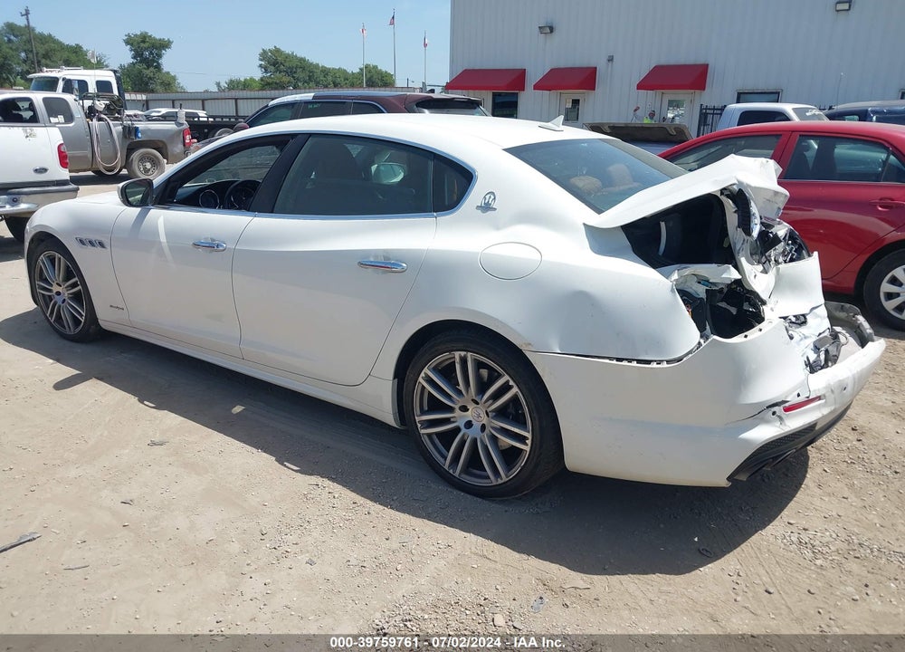 2017 MASERATI QUATTROPORTE S Q4 GRANSPORT VIN: ZAM56RRS7H1231704