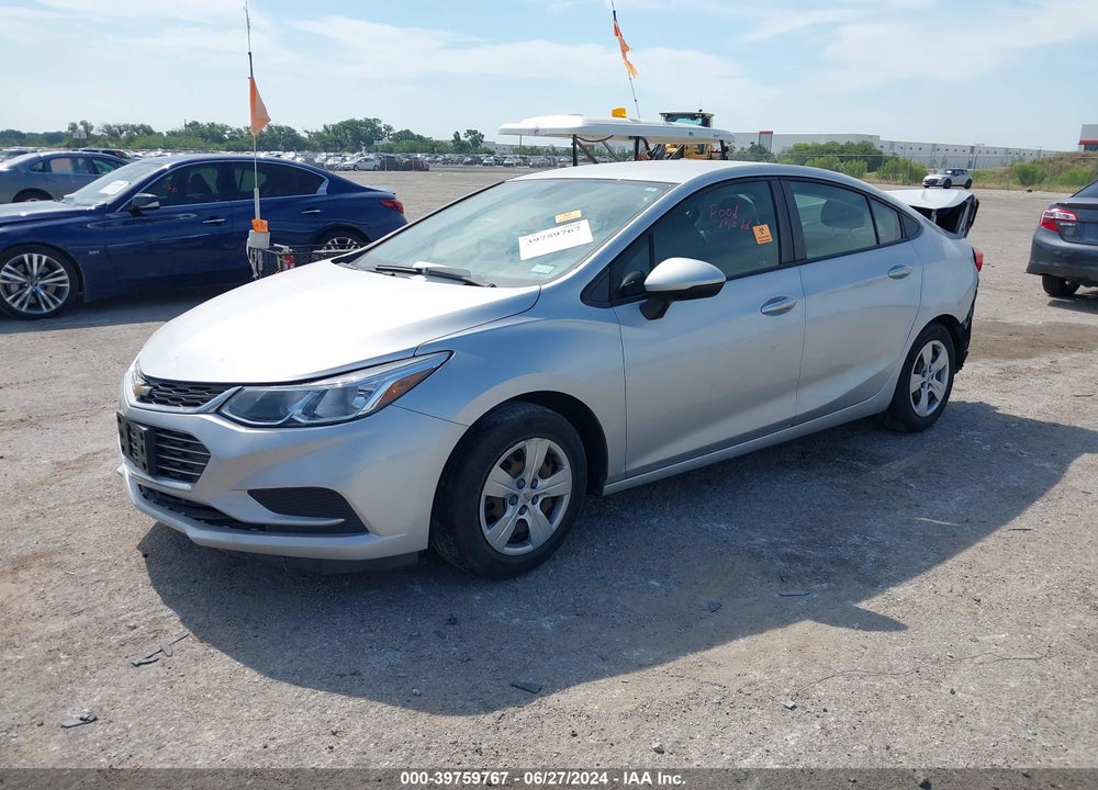 2018 CHEVROLET CRUZE LS AUTO VIN: 1G1BC5SM7J7105407