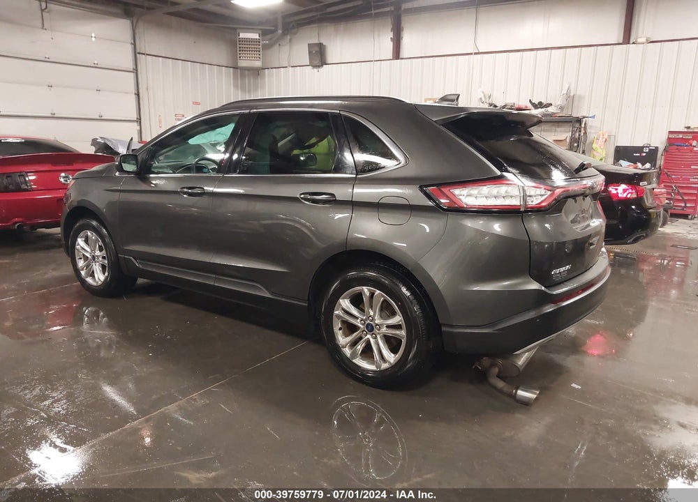 2015 FORD EDGE SEL VIN: 2FMTK4J89FBC06603