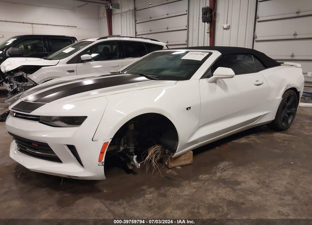 2017 CHEVROLET CAMARO 1LT VIN: 1G1FB3DS2H0214039