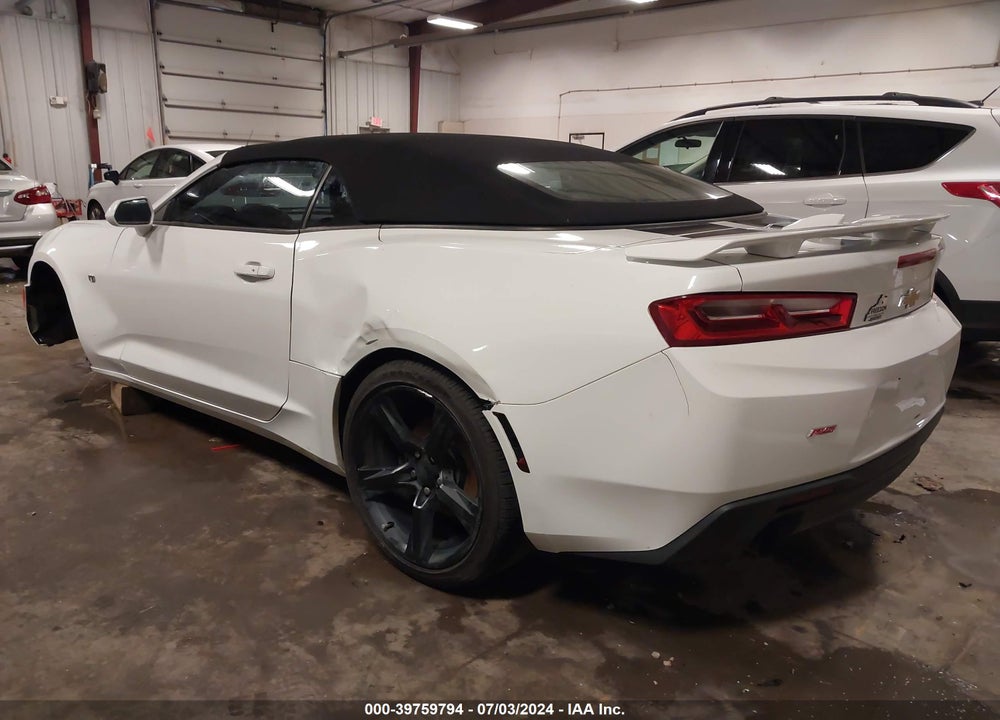 2017 CHEVROLET CAMARO 1LT VIN: 1G1FB3DS2H0214039