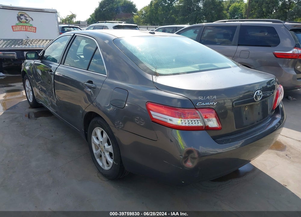 2011 TOYOTA CAMRY LE VIN: 4T4BF3EK4BR144554