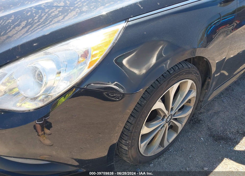 2014 HYUNDAI SONATA SE VIN: 5NPEC4AC4EH854335