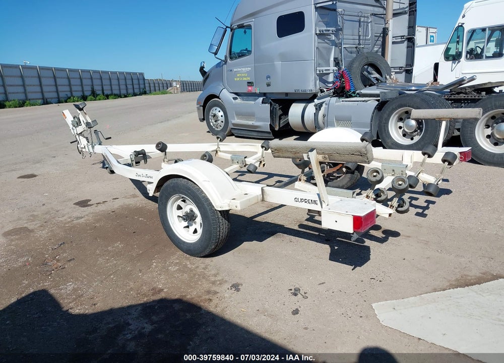 1996 SPARTA MANUFACTURING CORP BOAT TRAILER VIN: 1PBSR22N1T1000532