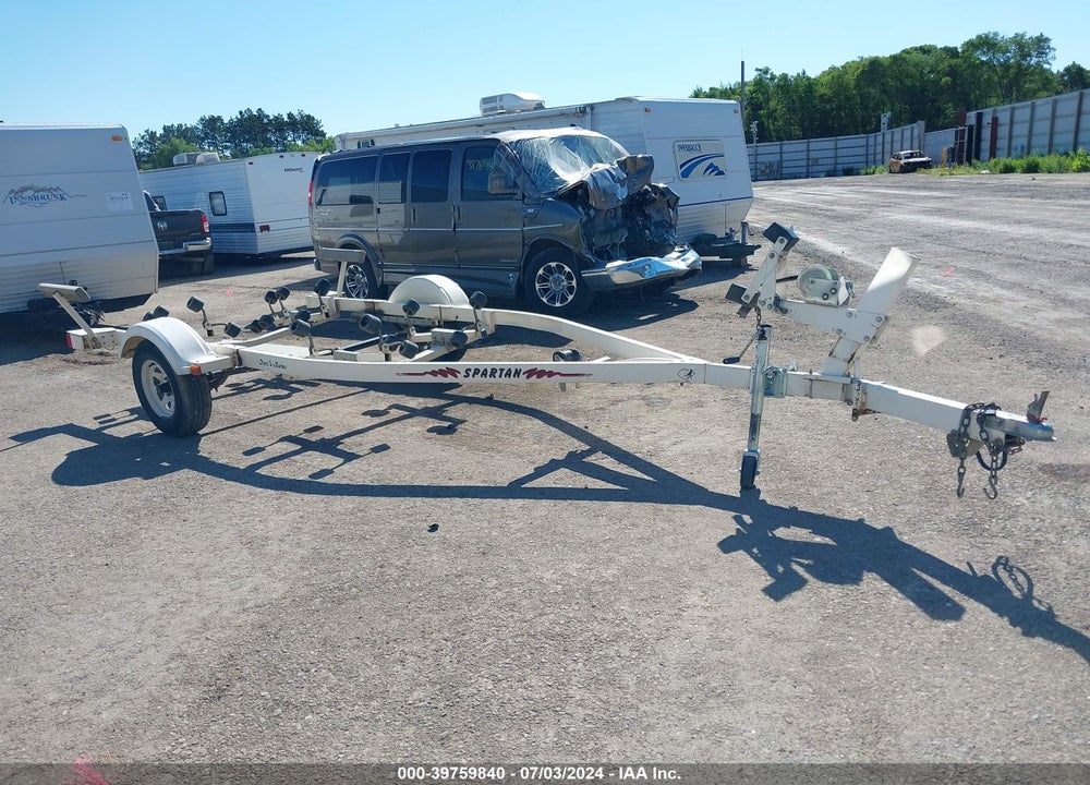 1996 SPARTA MANUFACTURING CORP BOAT TRAILER VIN: 1PBSR22N1T1000532