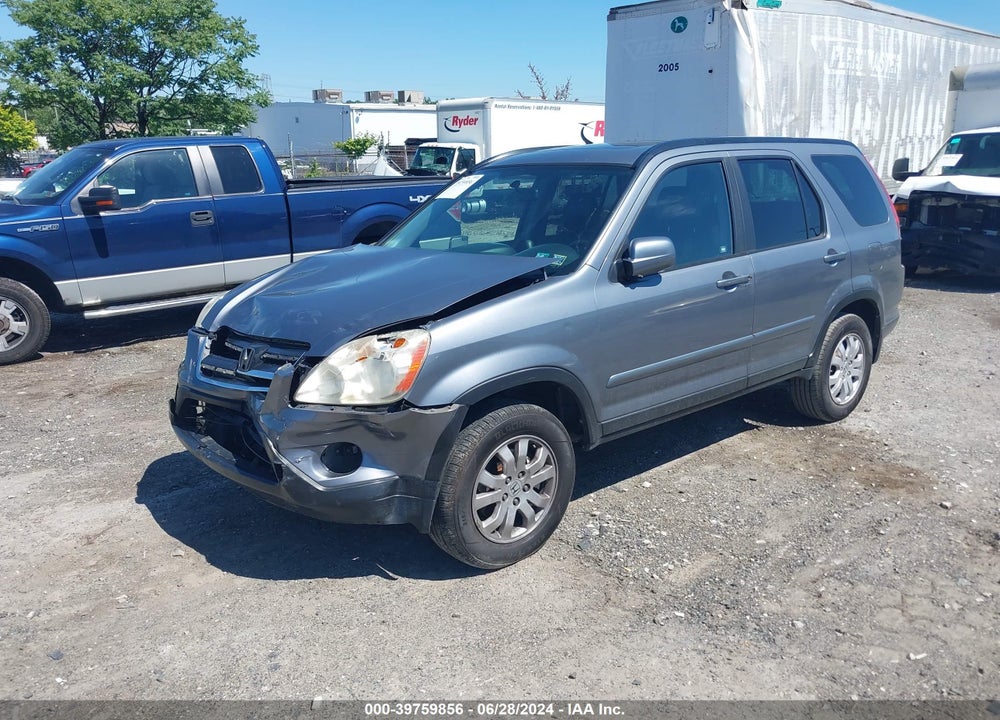 2006 HONDA CR-V SE VIN: SHSRD78906U412476