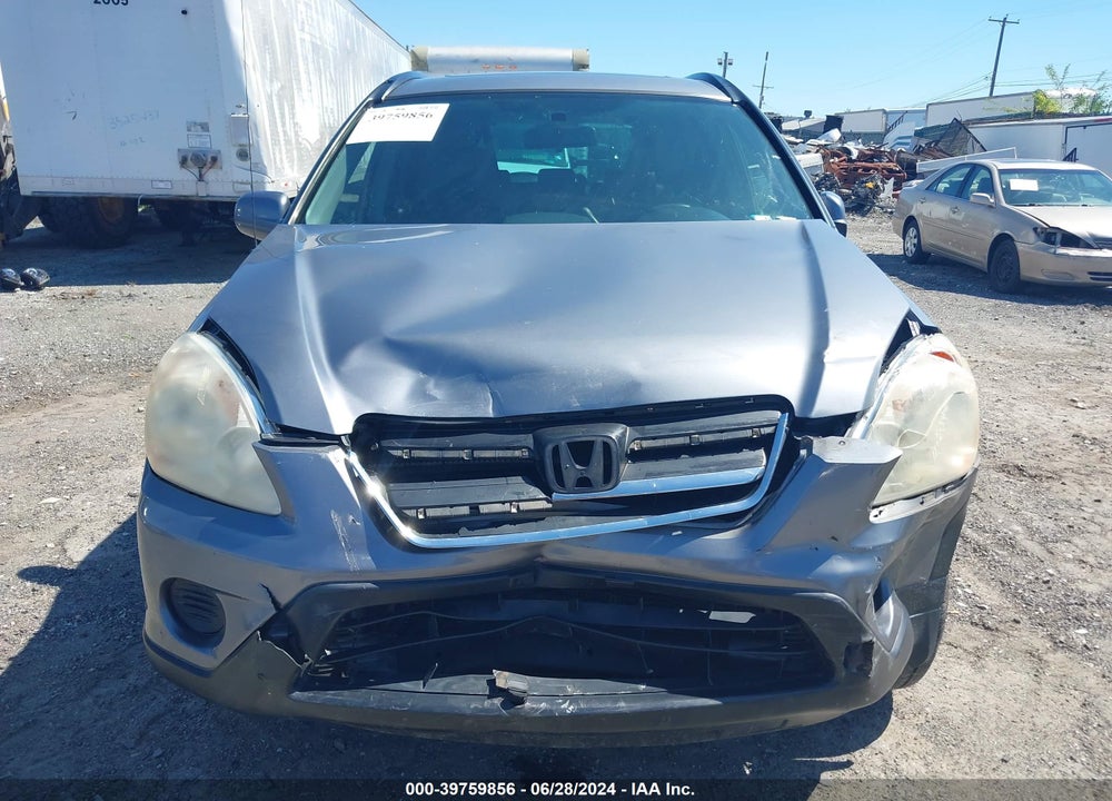 2006 HONDA CR-V SE VIN: SHSRD78906U412476