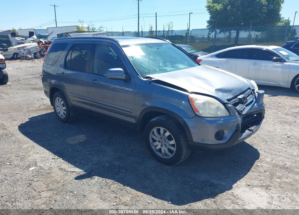 2006 HONDA CR-V SE VIN: SHSRD78906U412476