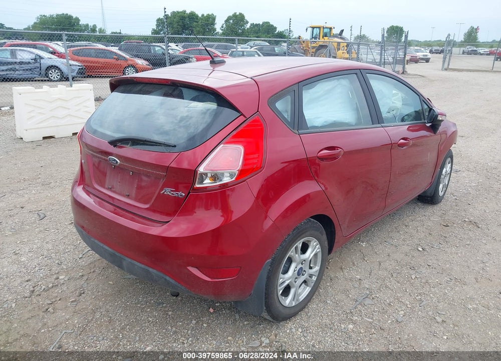 2015 FORD FIESTA SE VIN: 3FADP4EJXFM141207