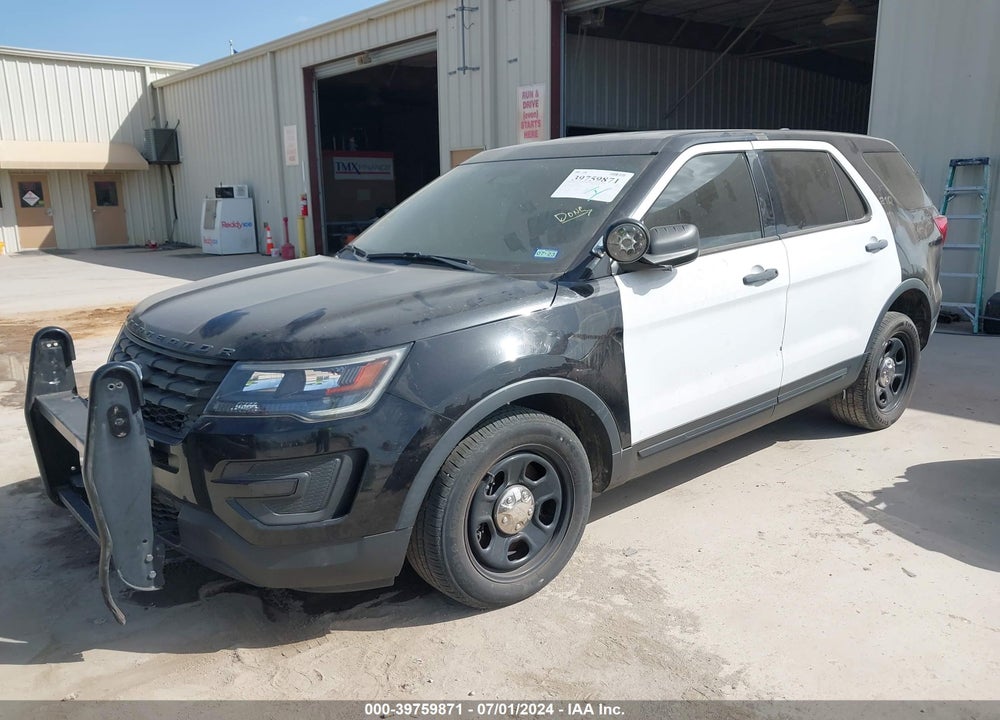 2019 FORD POLICE INTERCEPTOR UTILITY VIN: 1FM5K8AT3KGB54893