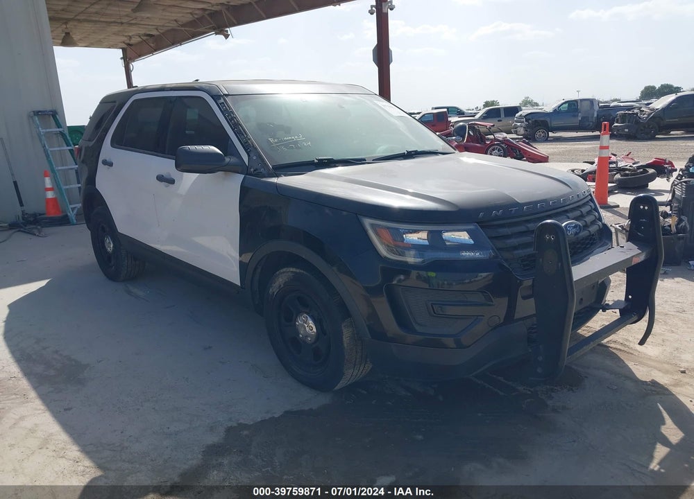 2019 FORD POLICE INTERCEPTOR UTILITY VIN: 1FM5K8AT3KGB54893