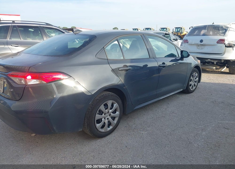 2024 TOYOTA COROLLA LE VIN: 5YFB4MDE3RP101384