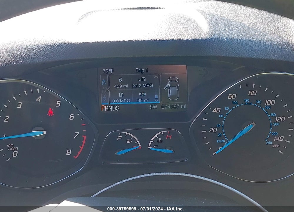 2014 FORD ESCAPE SE VIN: 1FMCU0GX5EUA91086