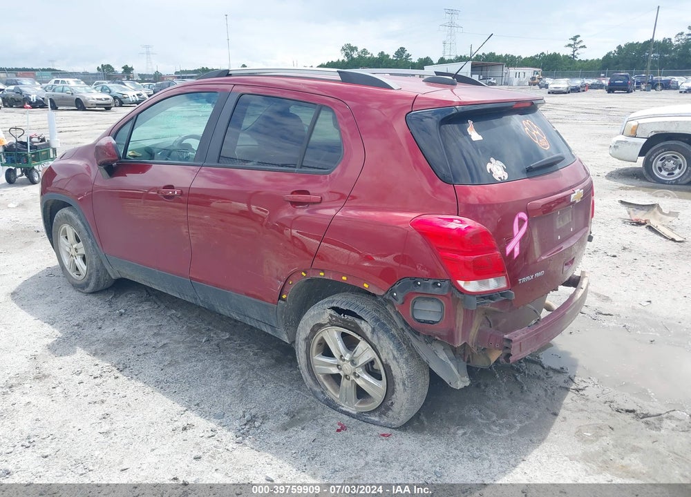 2022 CHEVROLET TRAX AWD LT VIN: KL7CJPSM7NB505948