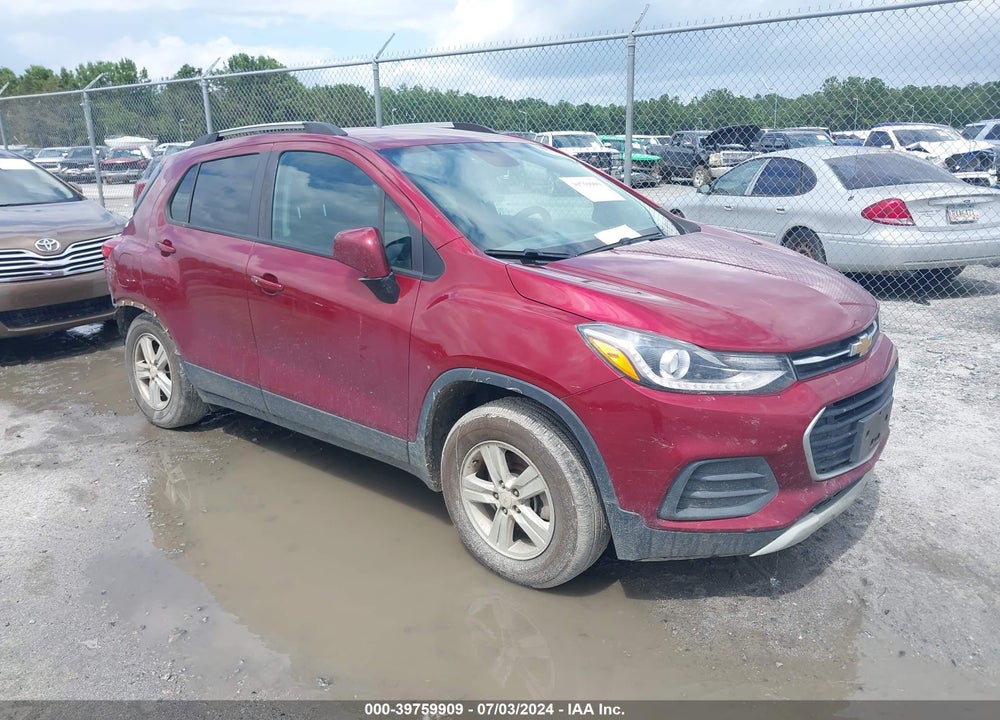 2022 CHEVROLET TRAX AWD LT VIN: KL7CJPSM7NB505948