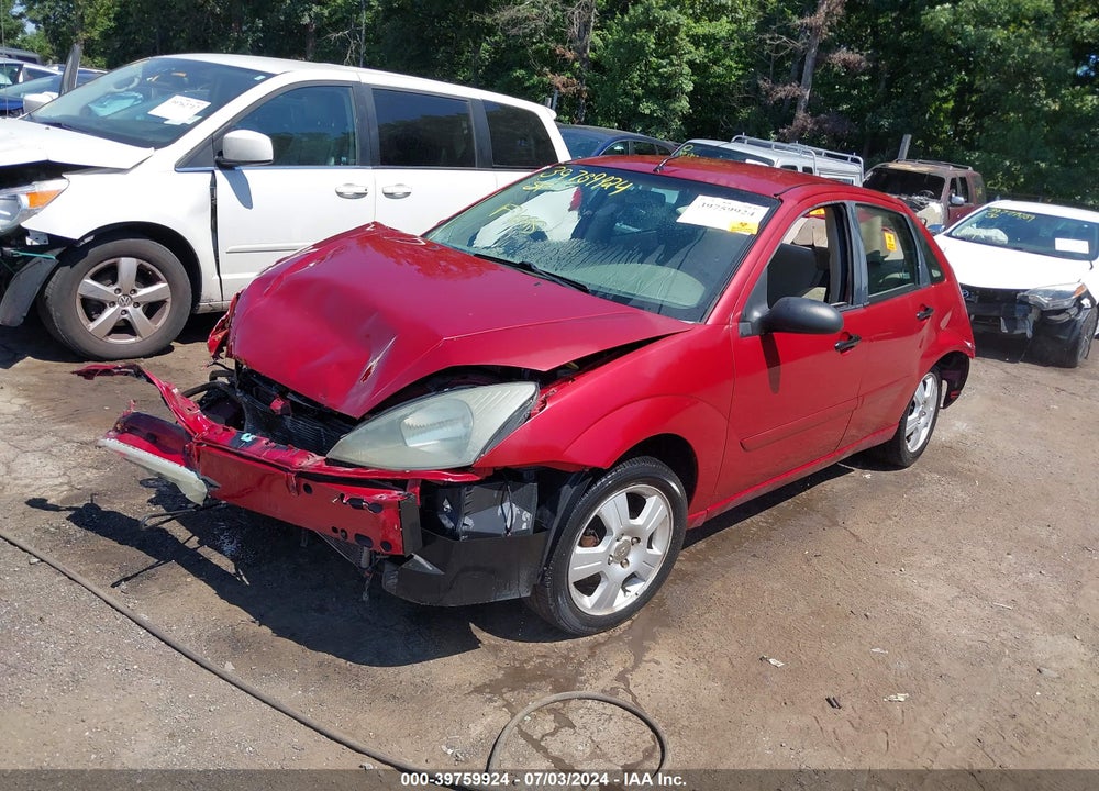 2004 FORD FOCUS VIN: 1FAFP38Z94W116736