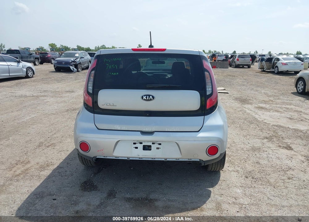 2019 KIA SOUL VIN: KNDJP3A51K7631586