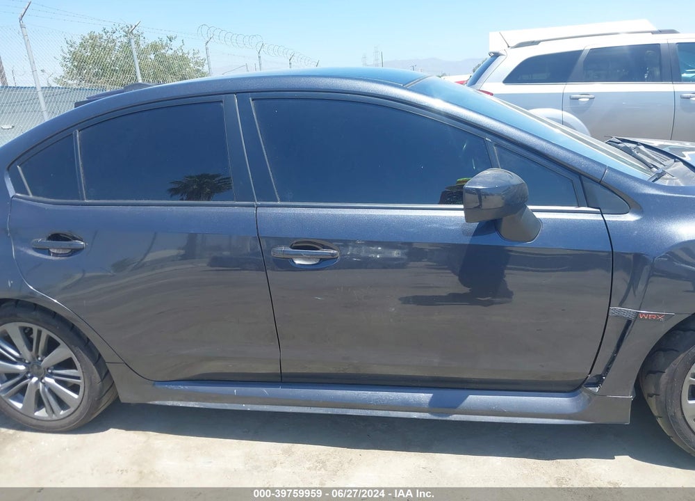 2019 SUBARU WRX VIN: JF1VA1A67K9818728
