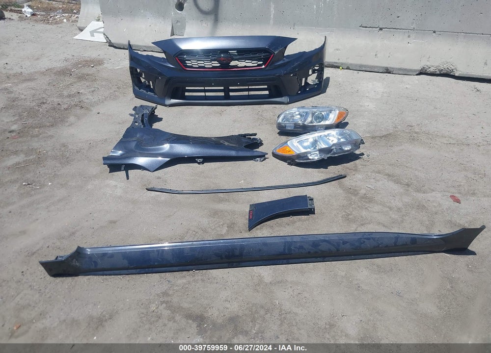 2019 SUBARU WRX VIN: JF1VA1A67K9818728