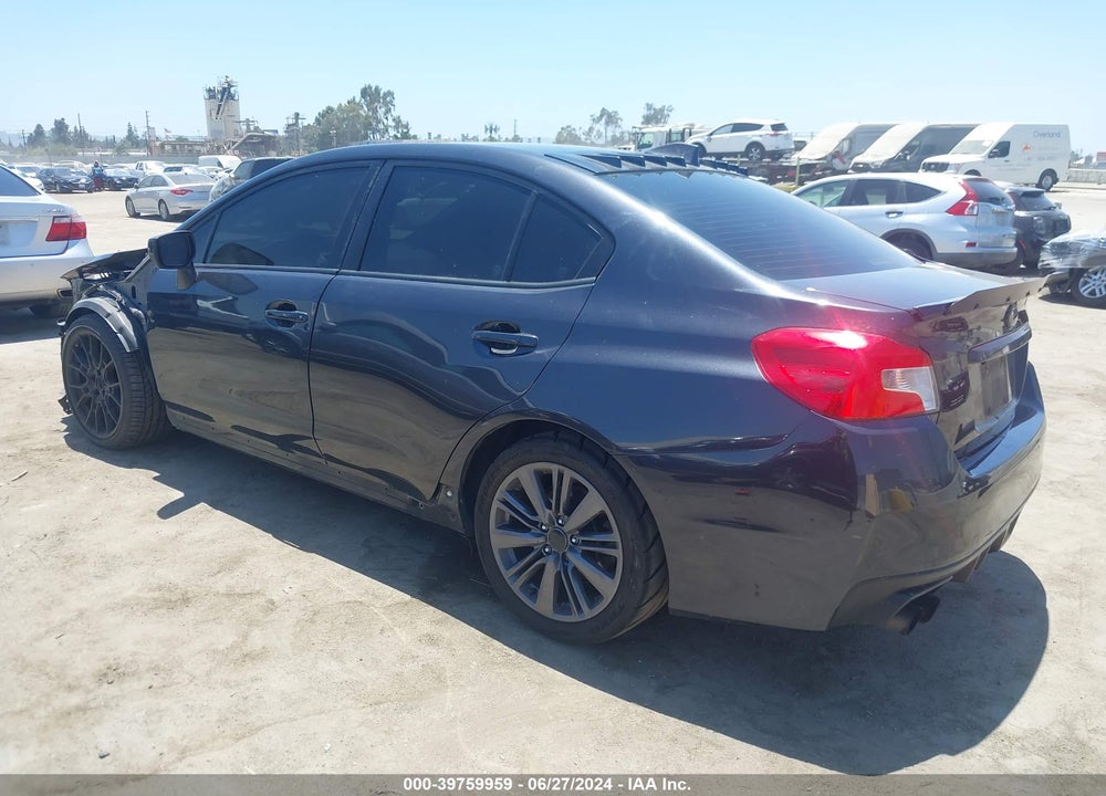 2019 SUBARU WRX VIN: JF1VA1A67K9818728