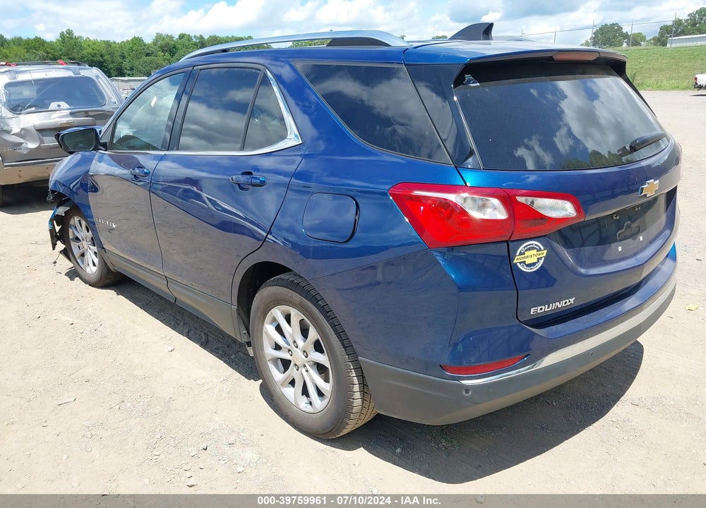 2020 CHEVROLET EQUINOX FWD LT 1.5L TURBO VIN: 3GNAXKEV2LL174148
