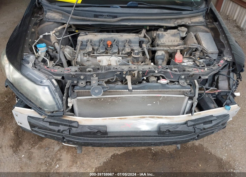 2014 HONDA CIVIC LX VIN: 2HGFB2F54EH548347