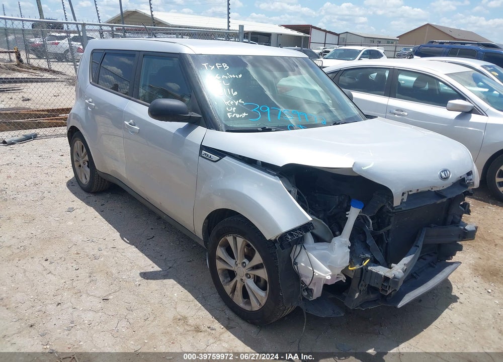 2016 KIA SOUL VIN: KNDJP3A55G7837260