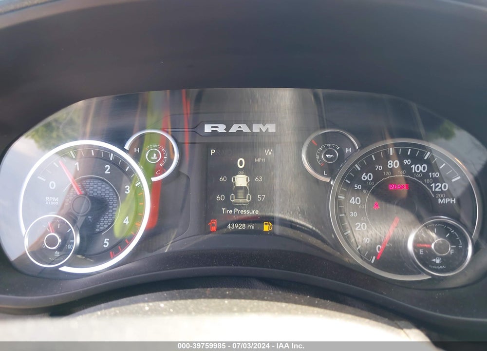 2022 RAM 2500 VIN: 3C6UR5DL2NG436027