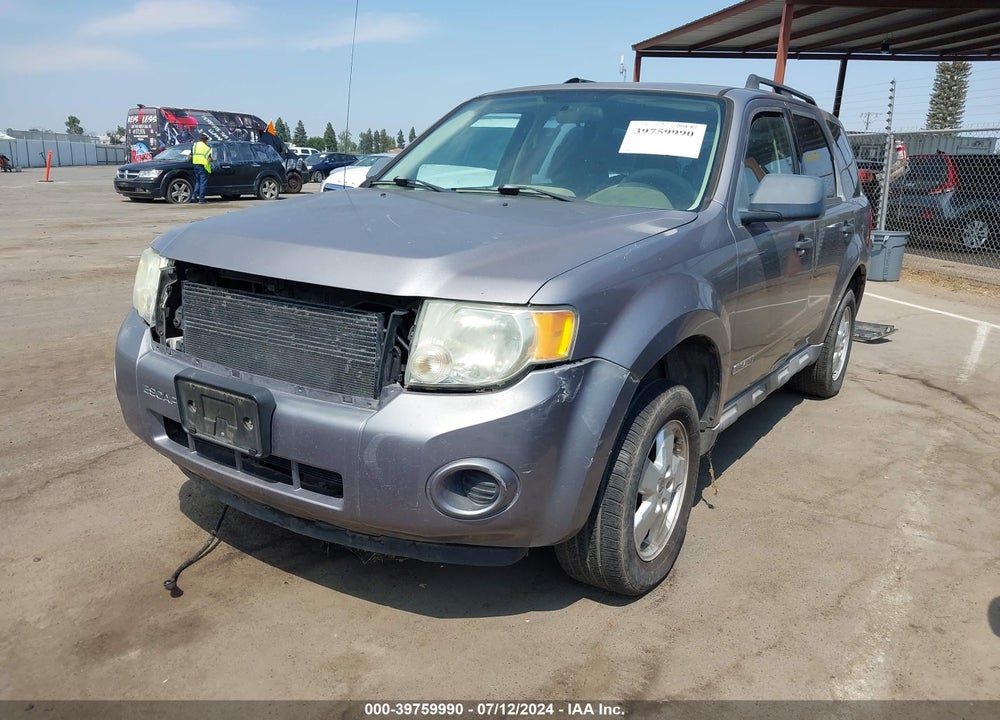 2008 FORD ESCAPE XLS/XLS MANUAL VIN: 1FMCU02Z78KD66434