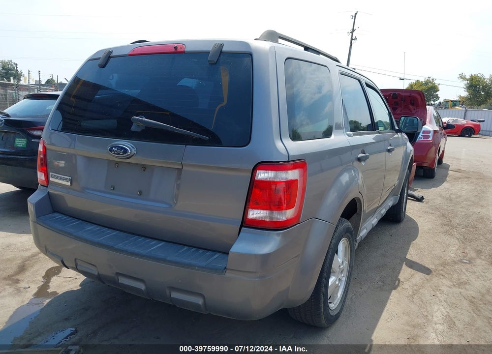 2008 FORD ESCAPE XLS/XLS MANUAL VIN: 1FMCU02Z78KD66434