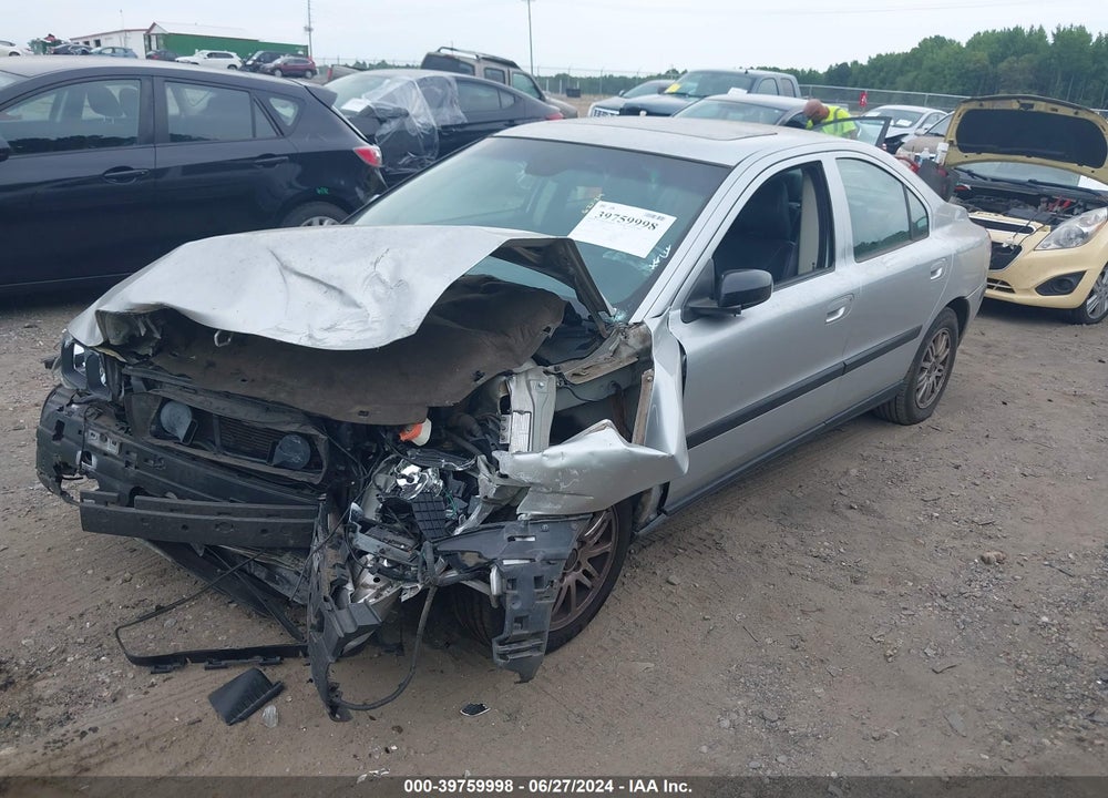2004 VOLVO S60 2.4 VIN: YV1RS61T542353769