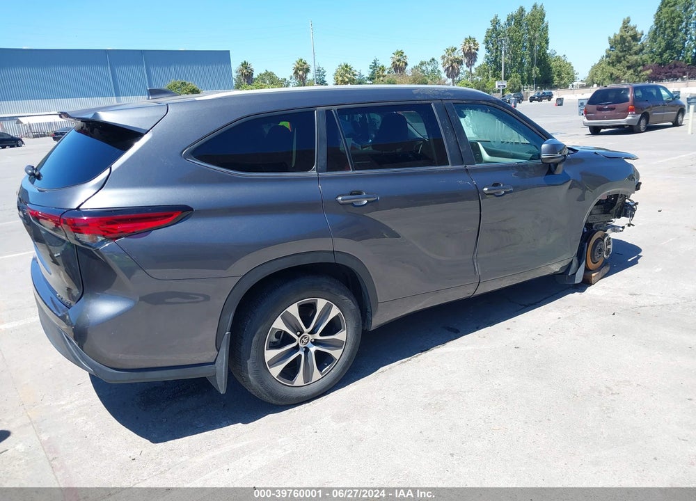 2023 TOYOTA HIGHLANDER XLE VIN: 5TDKDRBH6PS006171