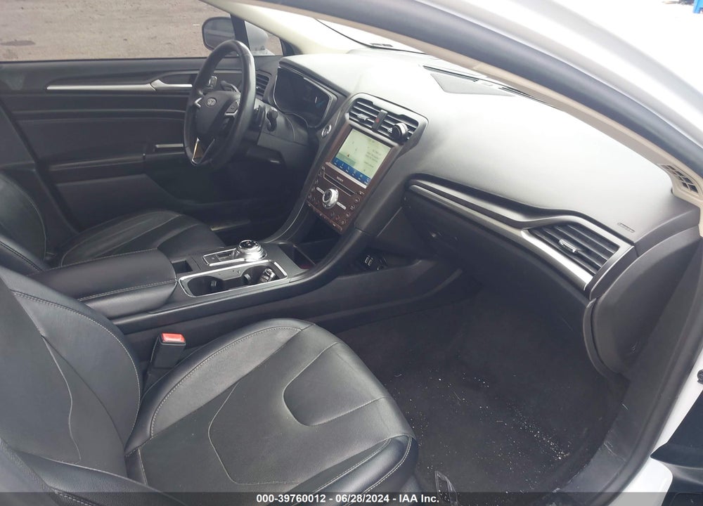 2020 FORD FUSION TITANIUM VIN: 3FA6P0D9XLR192276
