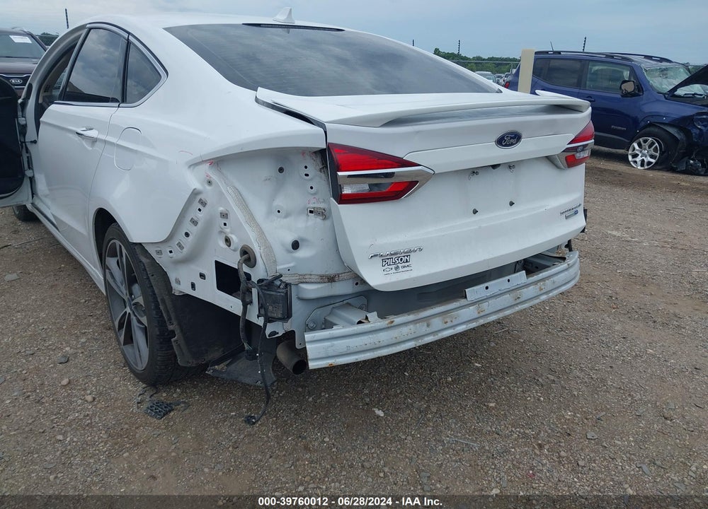 2020 FORD FUSION TITANIUM VIN: 3FA6P0D9XLR192276