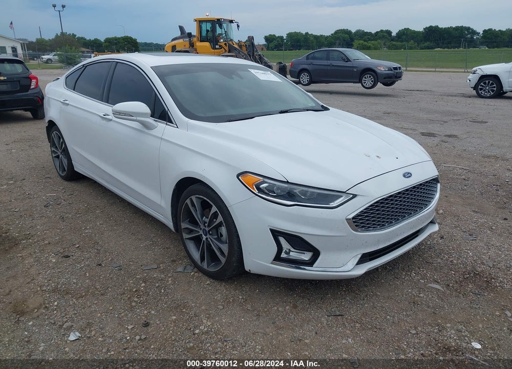 2020 FORD FUSION TITANIUM VIN: 3FA6P0D9XLR192276