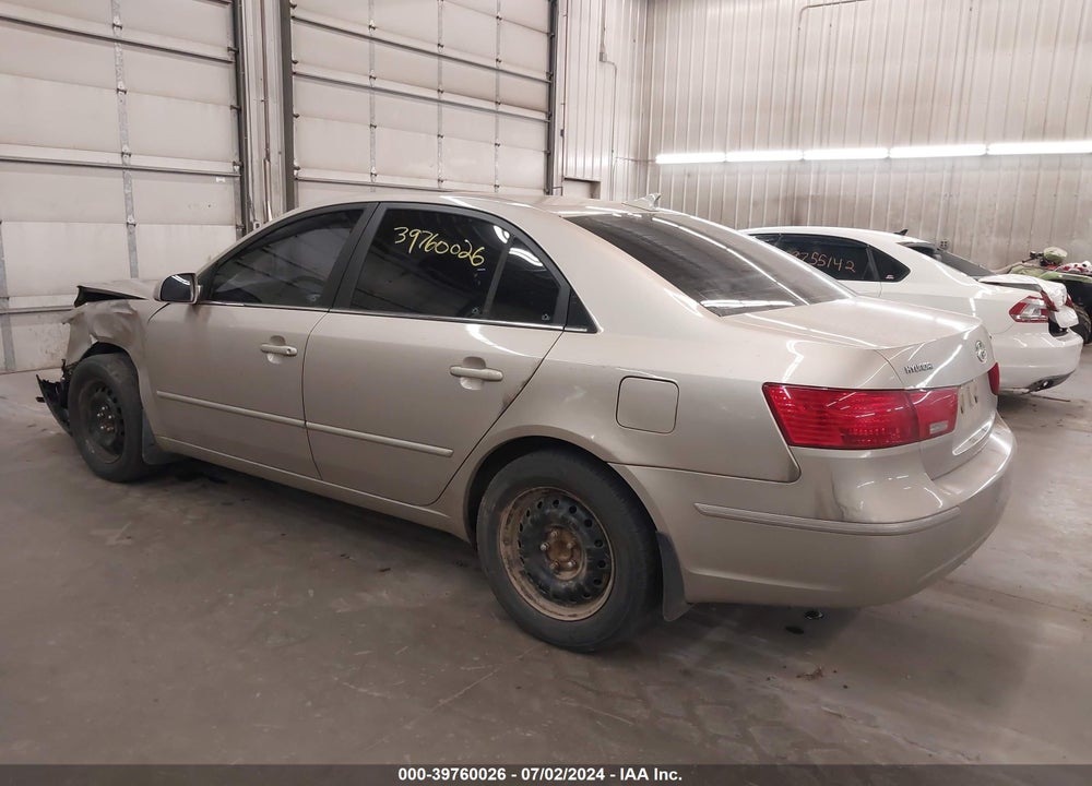 2009 HYUNDAI SONATA GLS VIN: 5NPET46C79H488384