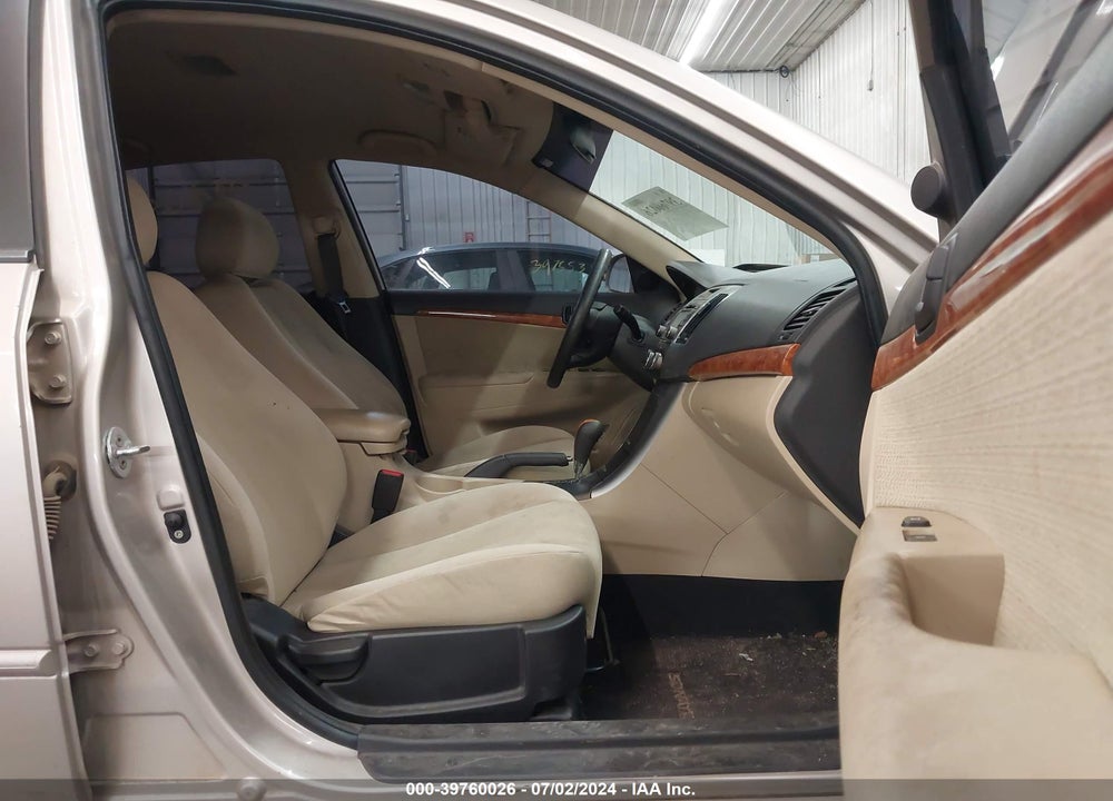2009 HYUNDAI SONATA GLS VIN: 5NPET46C79H488384