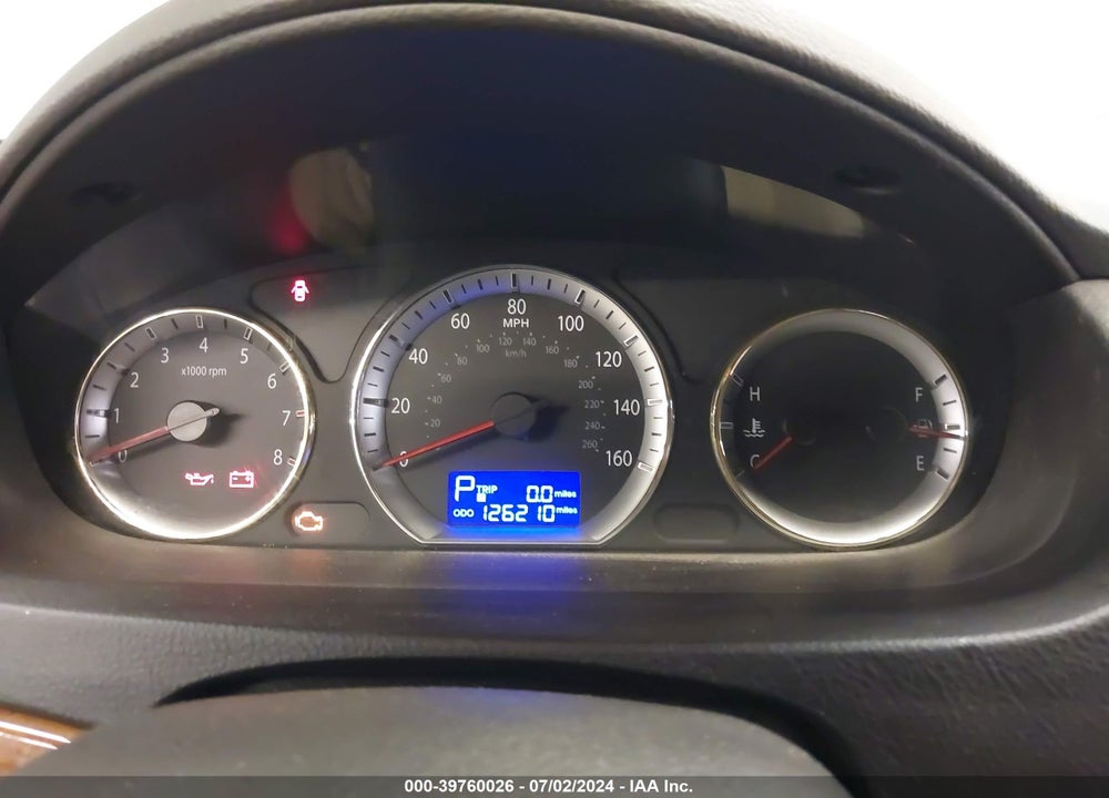 2009 HYUNDAI SONATA GLS VIN: 5NPET46C79H488384