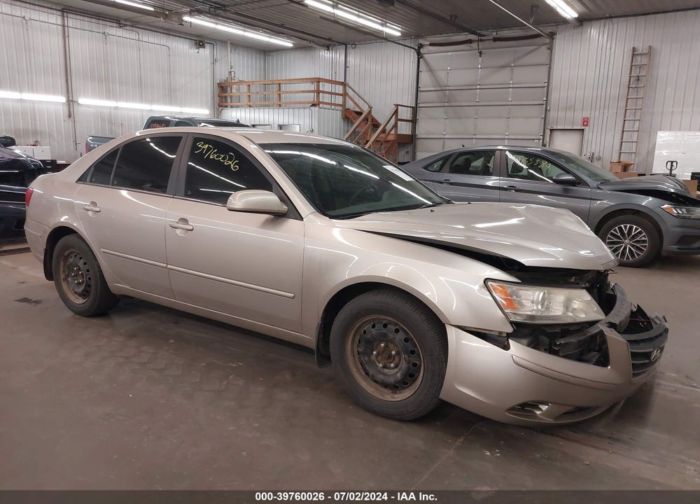 2009 HYUNDAI SONATA GLS VIN: 5NPET46C79H488384