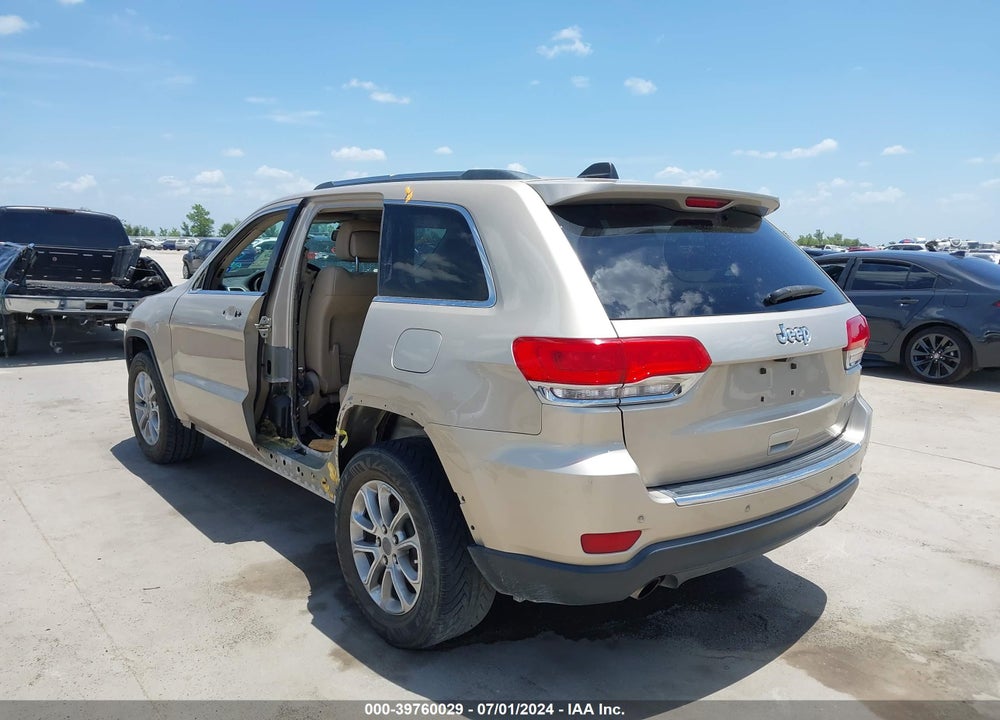 2014 JEEP GRAND CHEROKEE LIMITED VIN: 1C4RJEBT8EC149108